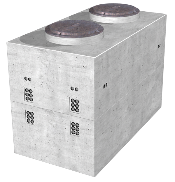 6'-0" x 12'-0" 38Y 4 WAY Vault