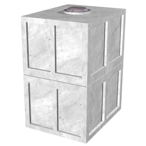 6'-0" x 8'-0" Vault