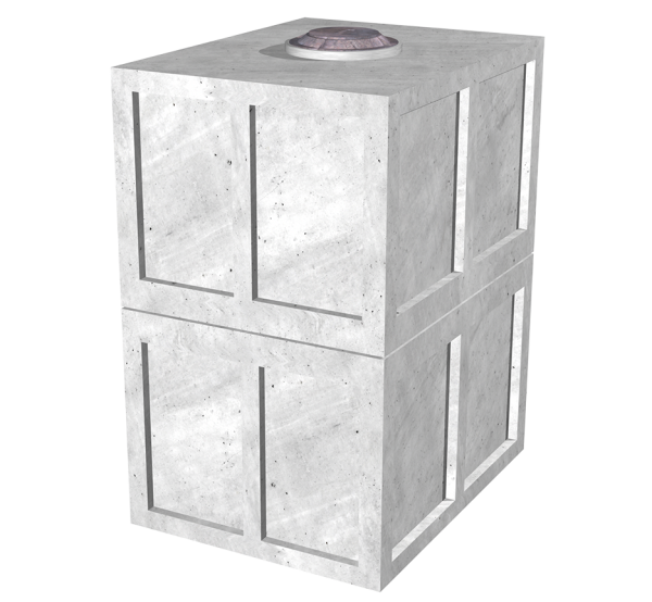 6'-0" x 8'-0" Vault
