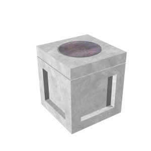 2'-0" x 2'-0" Handhole