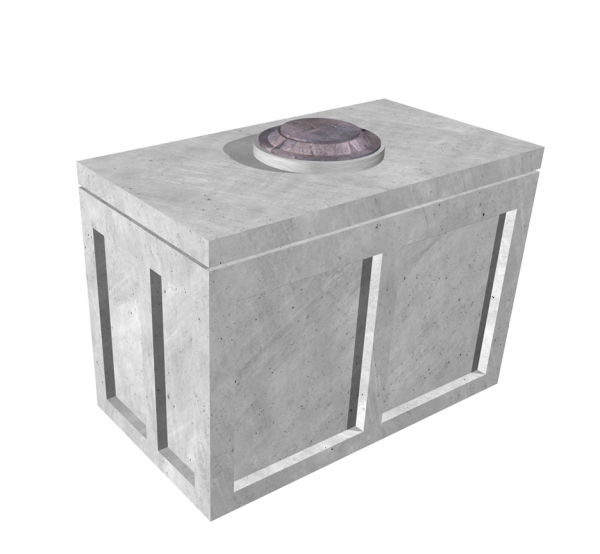 4'-0" x 8'-0" Vault