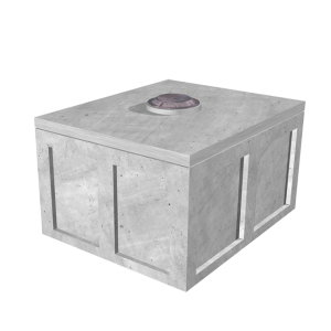 8'-0" x 10'-0" Vault