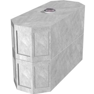 4’-0” x 10’-6” Octagon Vault