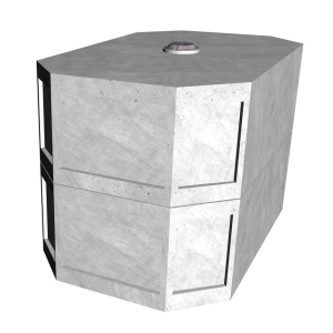 6’-0” x 10’-0” Octagon Vault