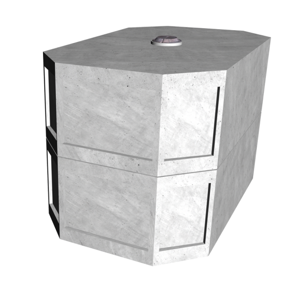 6’-0” x 10’-0” Octagon Vault