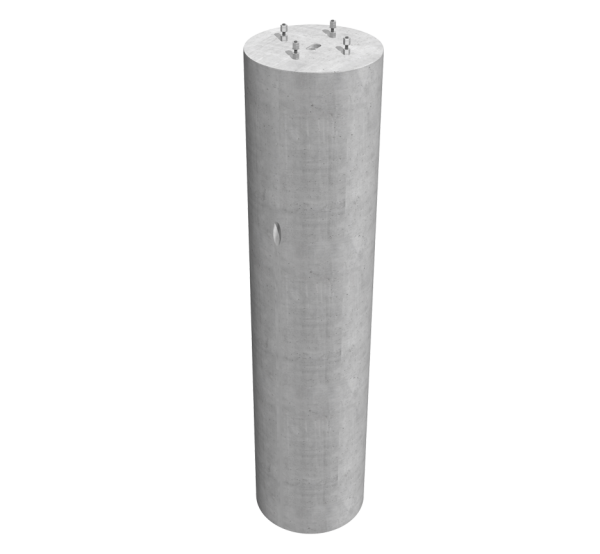 Pole Base Round