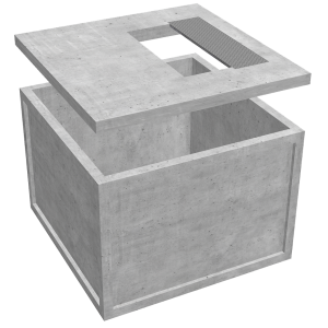 6’-0” x 6’-0” KVA Transformer Vault