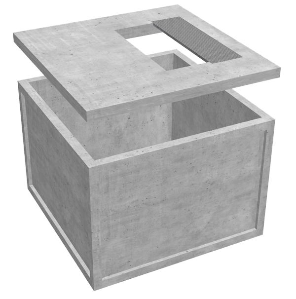 6’-0” x 6’-0” KVA Transformer Vault