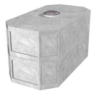 6’-0” x 12’-0” Octagon  Vault