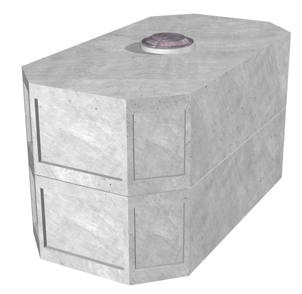 6’-0” x 12’-0” Octagon  Vault