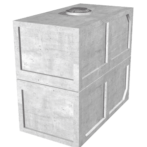 6'-0" x 12'-0" Vault
