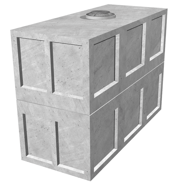 6'-0" x 16'-0" Vault