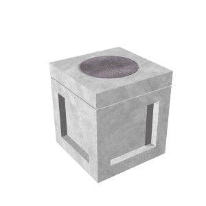 2'-0" x 2'-0" Handhole