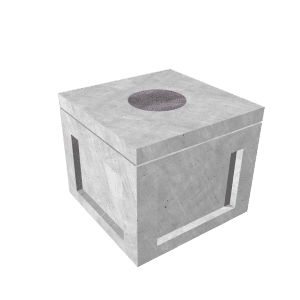 4’-0” x 4’-0” Vault