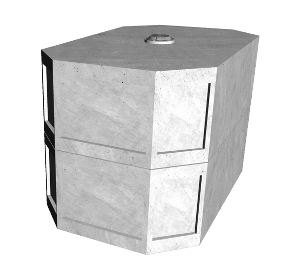 6’-0” x 10’-0” Octagon Vault