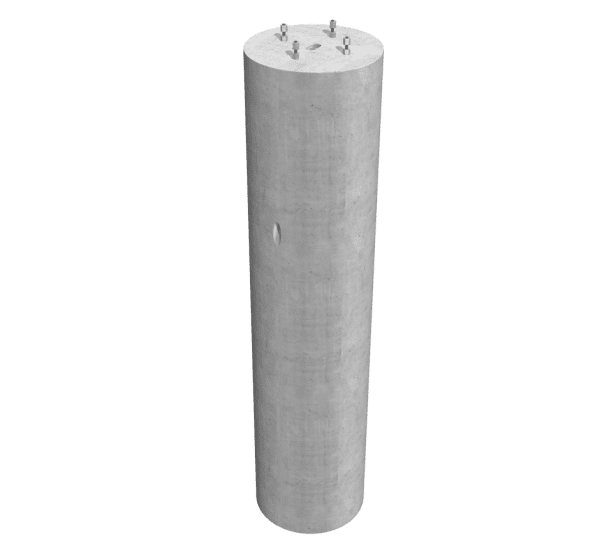 Pole Base Round