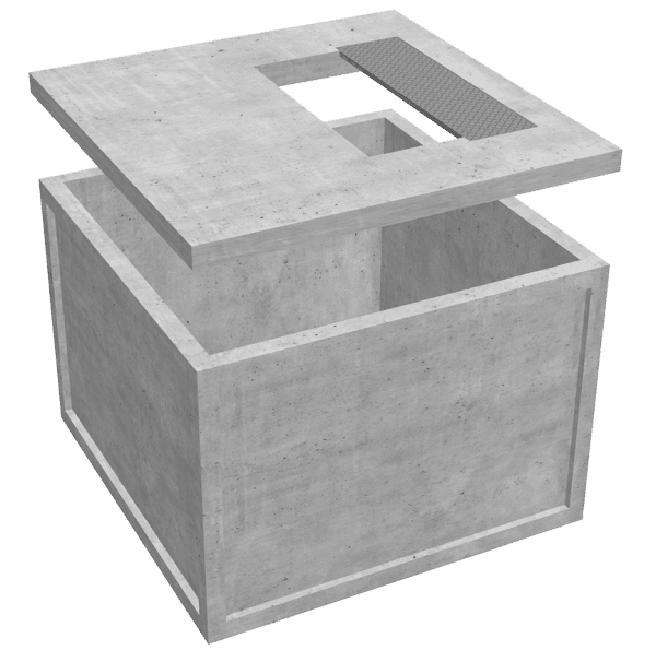 6’-0” x 6’-0” KVA Transformer Vault