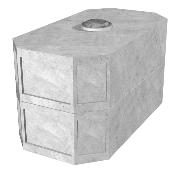 6’-0” x 12’-0” Octagon  Vault