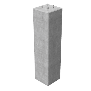 Pole Base Square